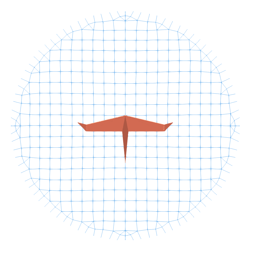 an orthographic view